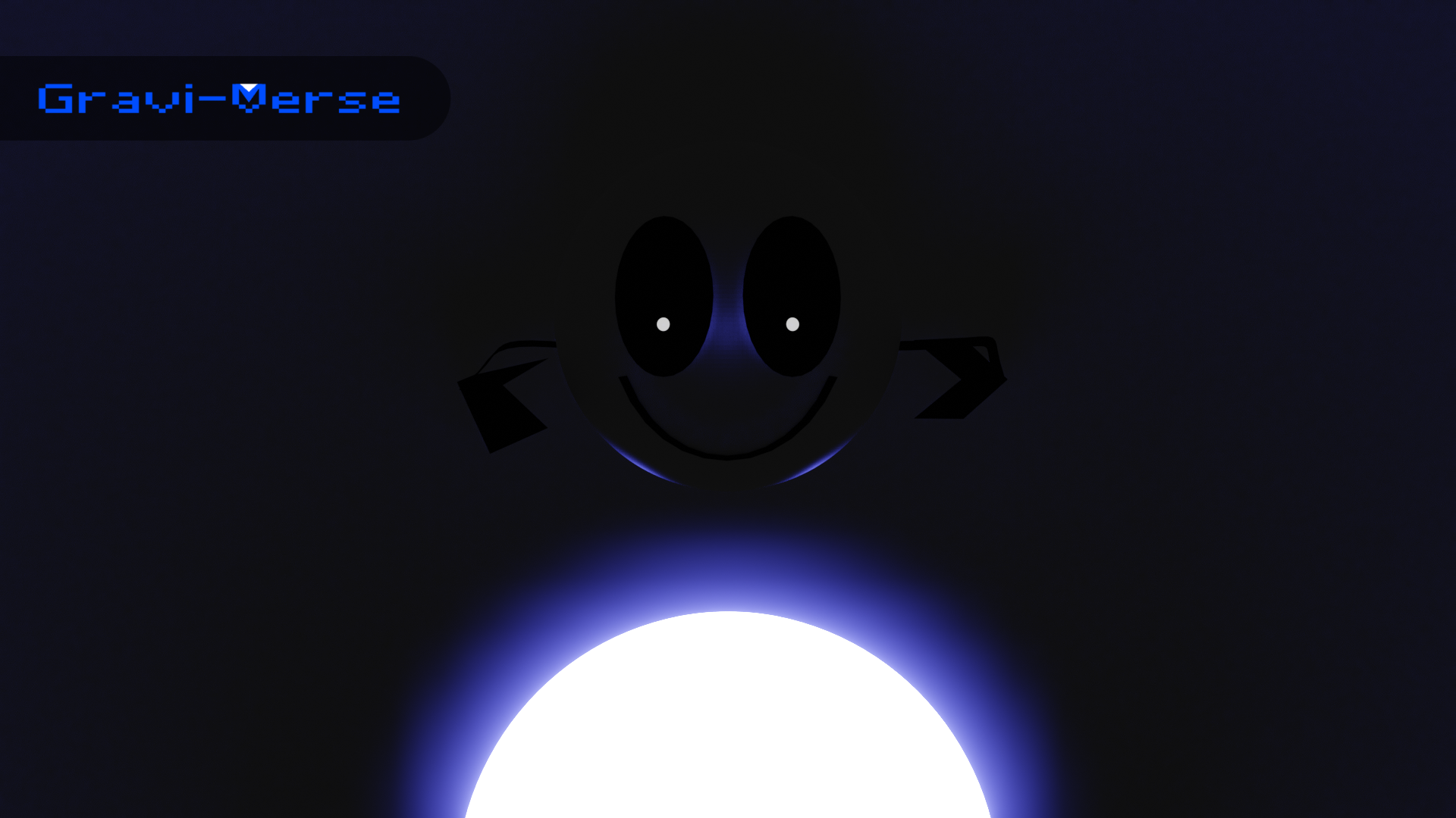 A Lighteye enemy looking intently at a shining orb in front of it